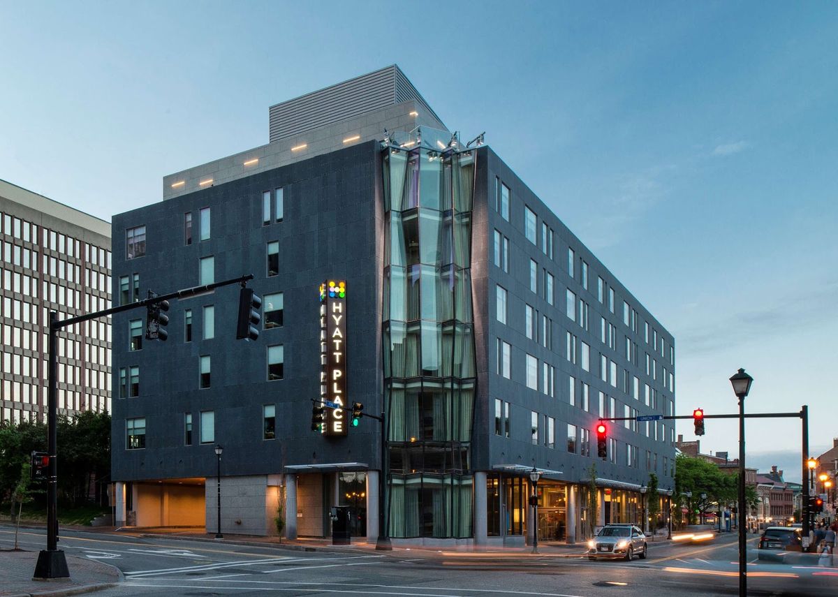 Hilton Garden Inn Portland Downtown Waterfront — hotel on Commercial Street near Casco Bay ferry terminal, Maine