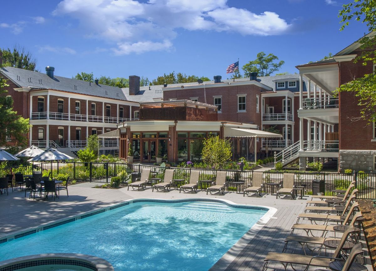 Portland Harbor Hotel — Old Port luxury hotel with garden courtyard, Portland Maine