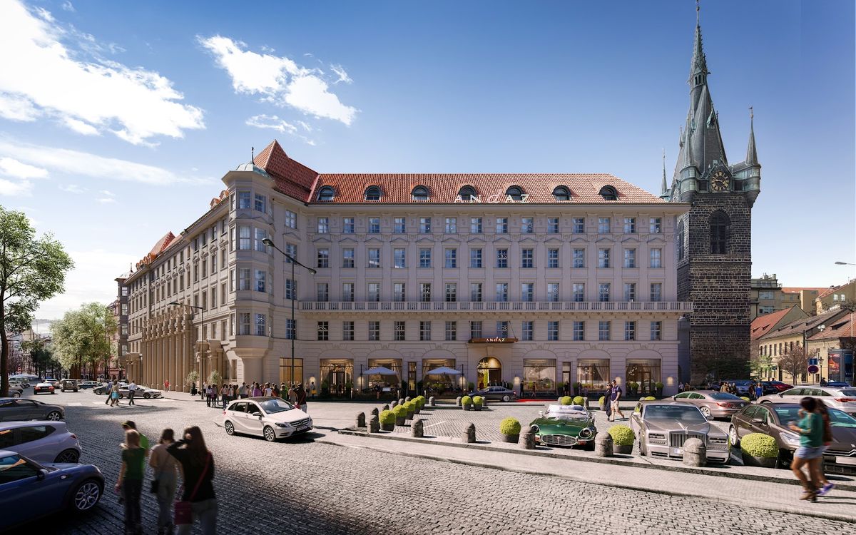 Alchymist Grand Hotel & Spa — the Baroque palazzo on Tržiště Street
