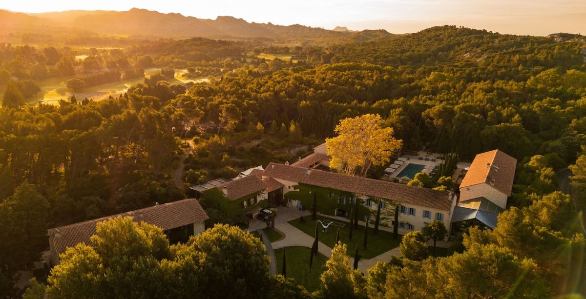Hôtel Crillon le Brave — 16th century hilltop village hotel with views of Mont Ventoux in northern Provence