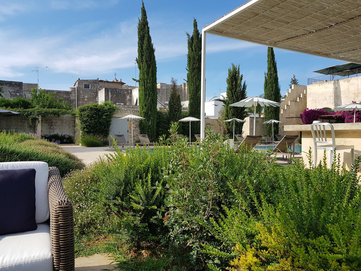 Palazzo de Noha Lecce — restored 16th century palace 9 suite boutique hotel in Lecce baroque historic centre
