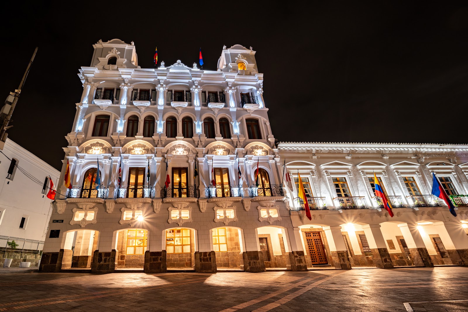 Illa Experience Hotel Quito Ecuador — 10-room boutique design hotel in restored republican mansion San Marcos