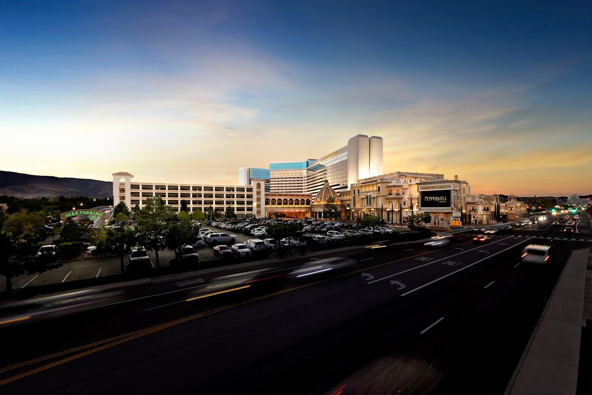 Whitney Peak Hotel Reno — non-gaming boutique downtown with 164-foot outdoor climbing wall under the Reno Arch
