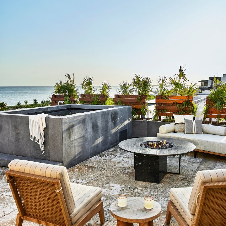 Atelier Playa Mujeres — luxury all inclusive resort with 593 suites and family-section adults section split design