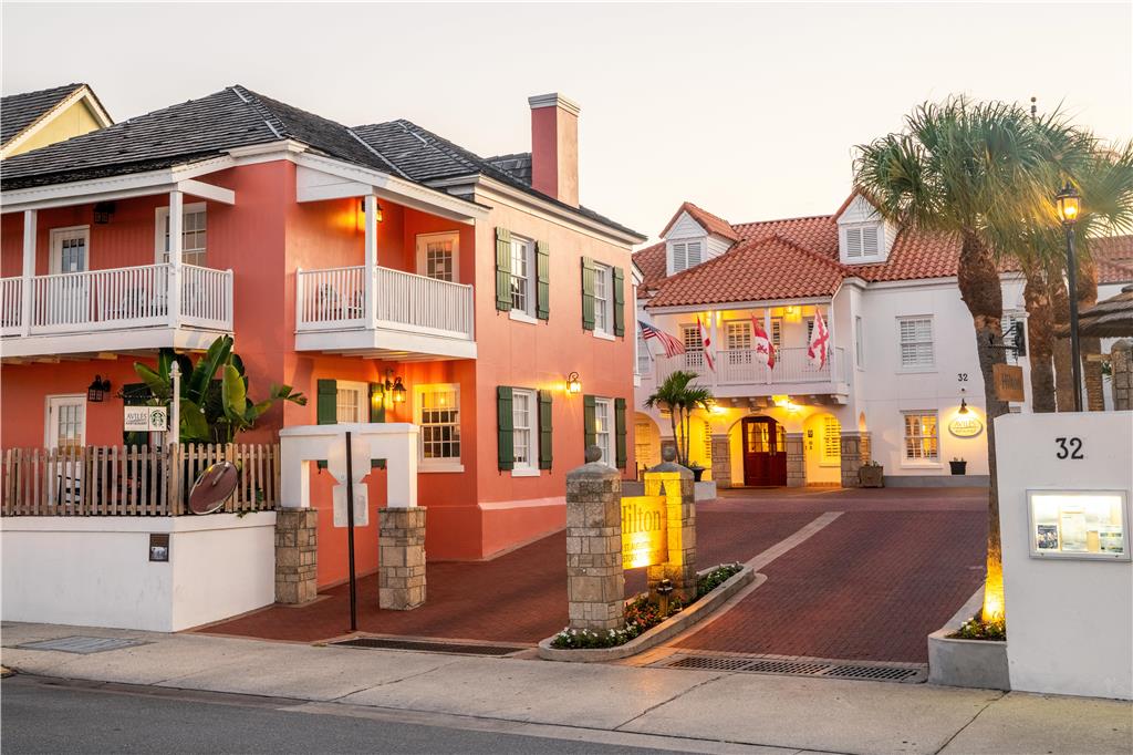 Bayfront Westcott House Saint Augustine — Victorian B&B inn with veranda overlooking Matanzas Bay