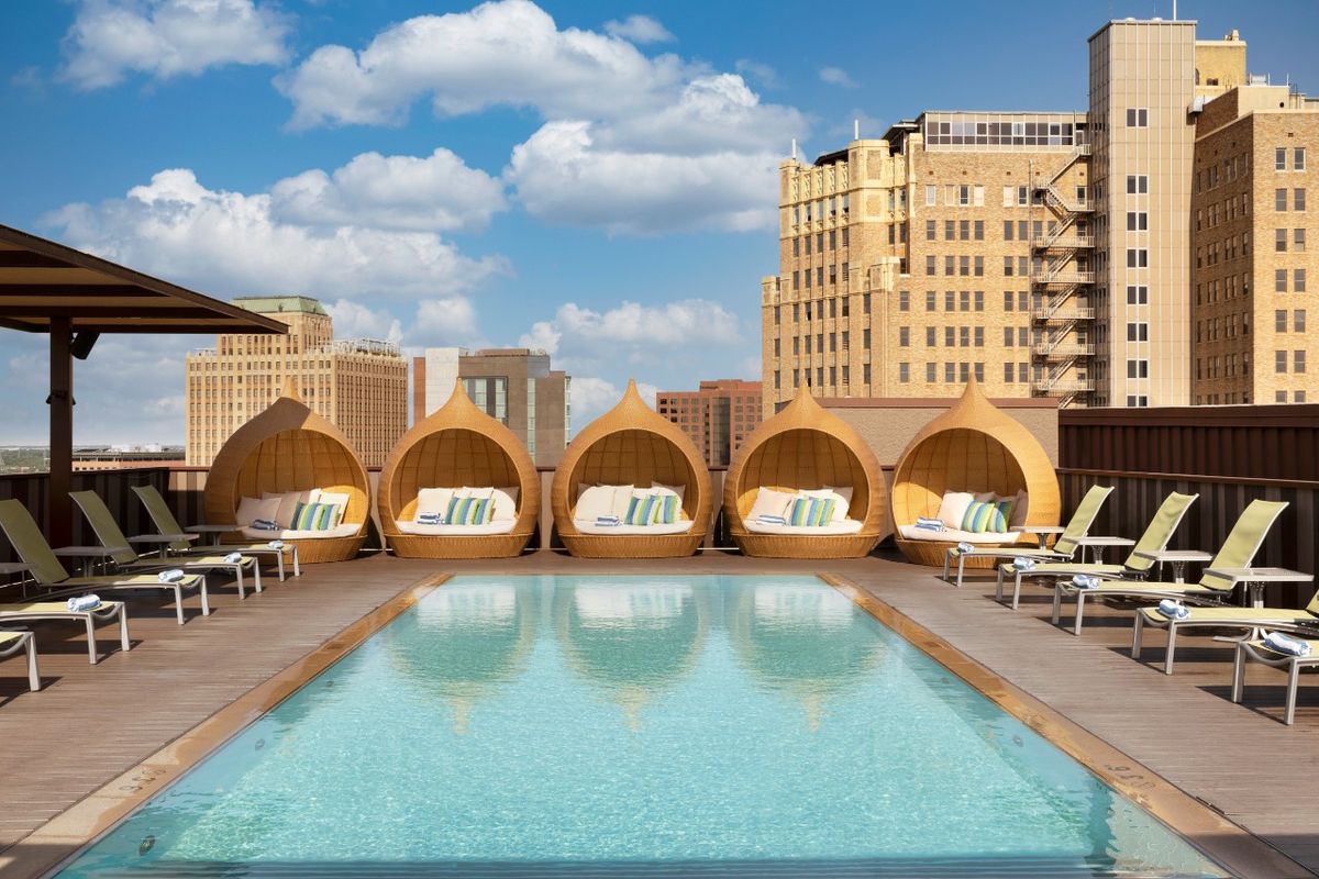 The Plaza San Antonio — Marriott Tribute hotel with six-acre garden grounds