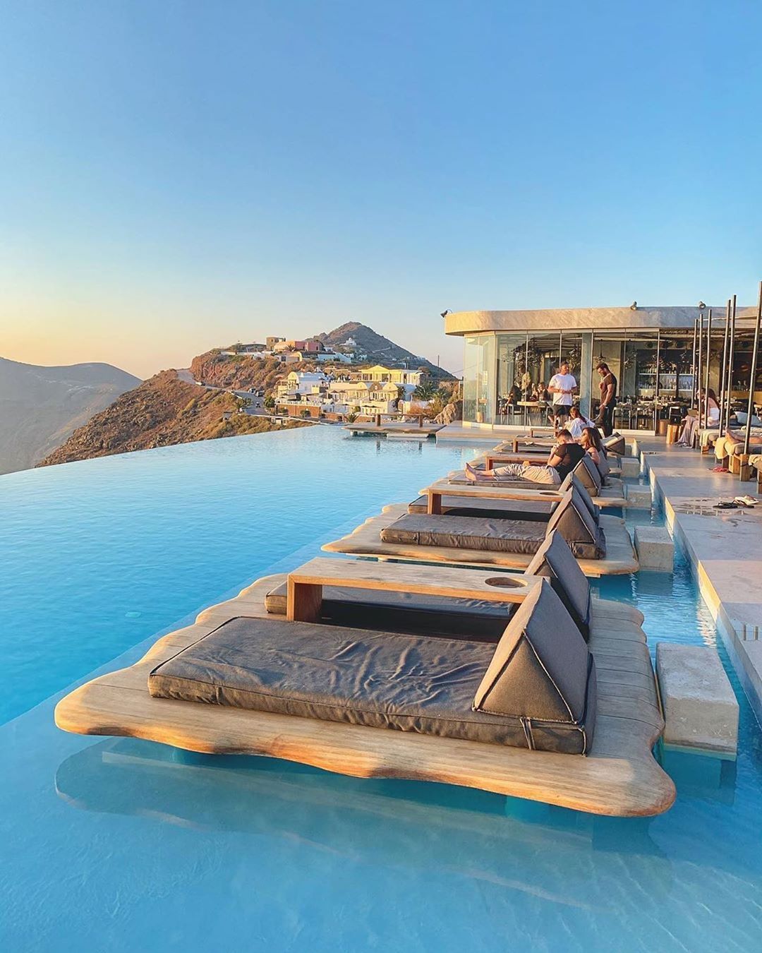 Canaves Oia Epitome Santorini — ultra-luxury caldera suite with private infinity pool and sea view terrace