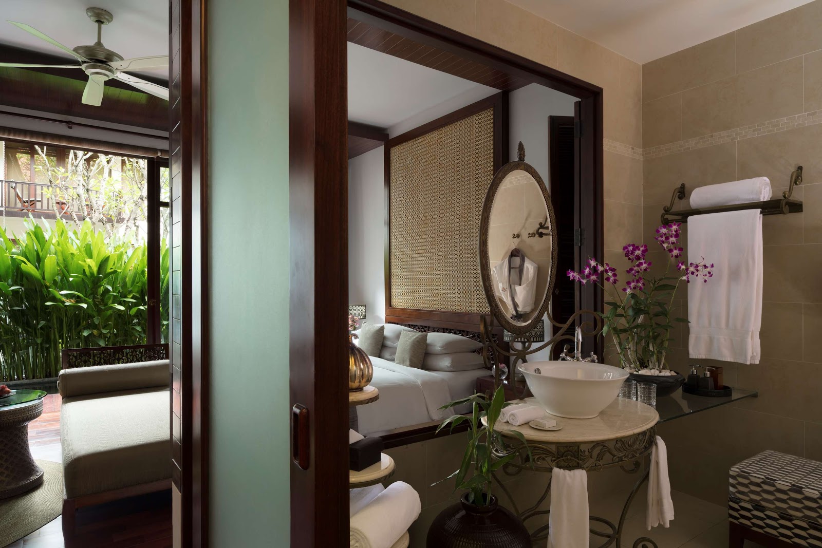 Anantara Angkor Resort Siem Reap — 39-suite Khmer-architectural-and-Indochinese-vernacular Anantara boutique