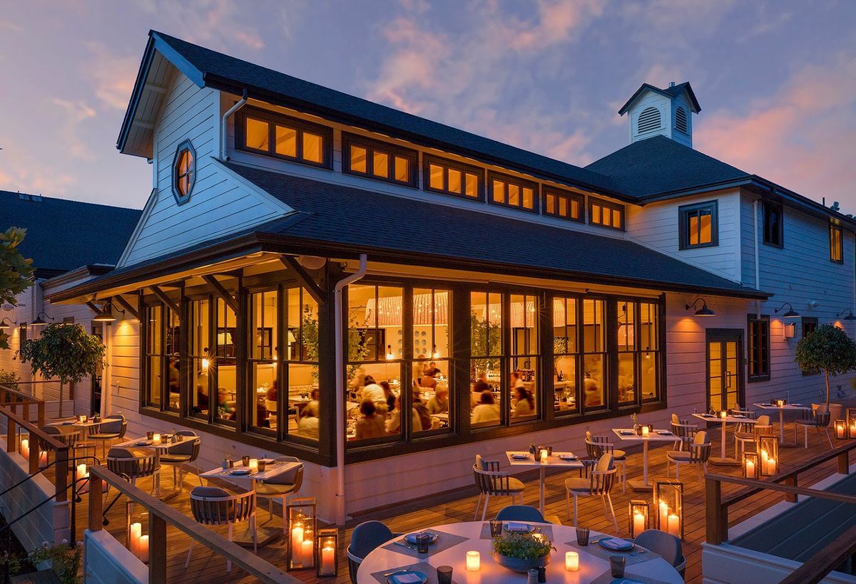 Kenwood Inn & Spa — Tuscan villa hotel in Kenwood, Sonoma Valley, terra-cotta courtyard with vineyard views