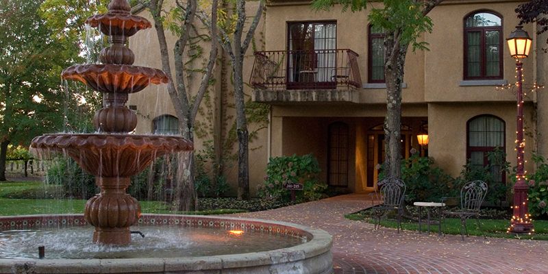 Beltane Ranch — yellow Victorian farmhouse inn on a working olive and grape ranch in Glen Ellen, Sonoma Valley