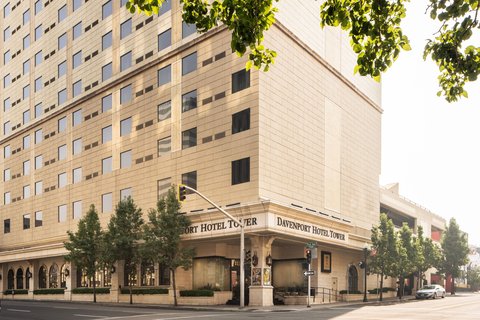 Centennial Hotel Spokane — riverfront hotel with views of the Spokane River and Riverfront Park