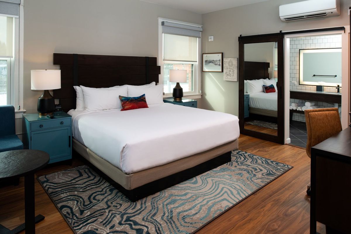 Hotel RL Spokane at the Park — riverside hotel beside Riverfront Park with indoor pool, family-friendly