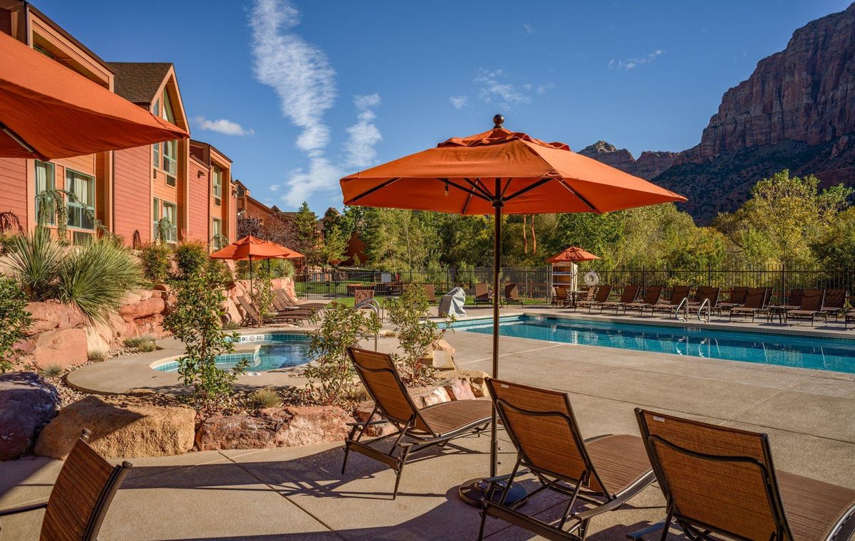 Best Western Plus Zion Canyon Inn — Springdale center hotel beneath the canyon walls