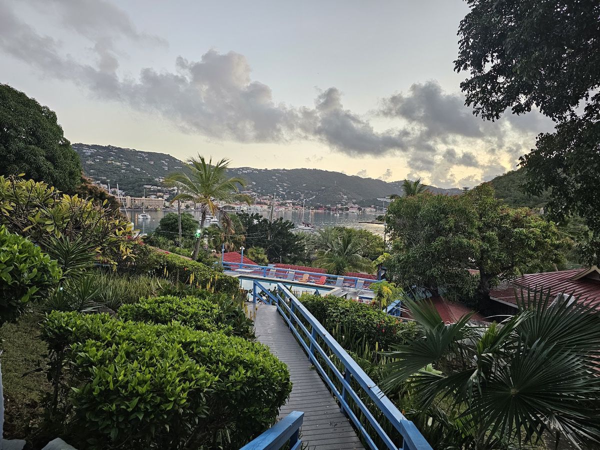 Magens Point Resort — hillside hotel overlooking Magens Bay, one of the Caribbean's best beaches
