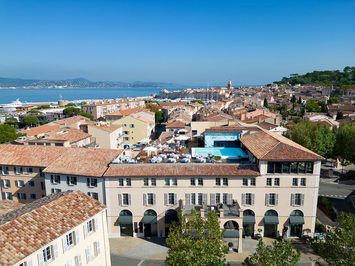Pan Deï Palais St-Tropez — historic 1834 maharaja palace boutique hotel in St-Tropez village with Indo-Provençal design
