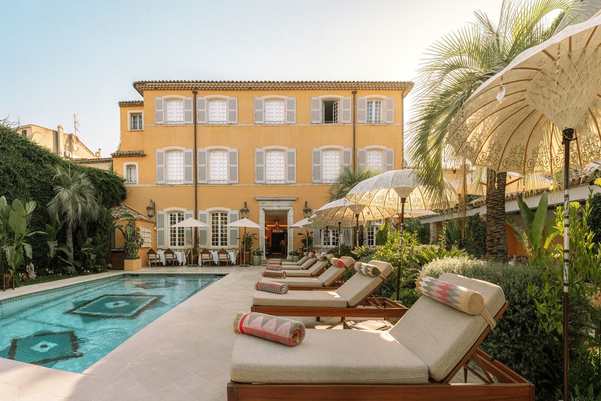 Hôtel Le Yaca St-Tropez — Belle Époque village hotel with garden pool in pedestrianised heart of St-Tropez