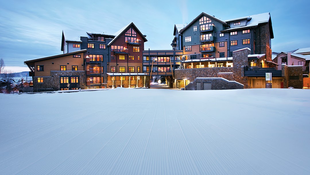 Gravity Haus Steamboat Springs — boutique ski hotel opened 2022 at the mountain base, Steamboat Colorado