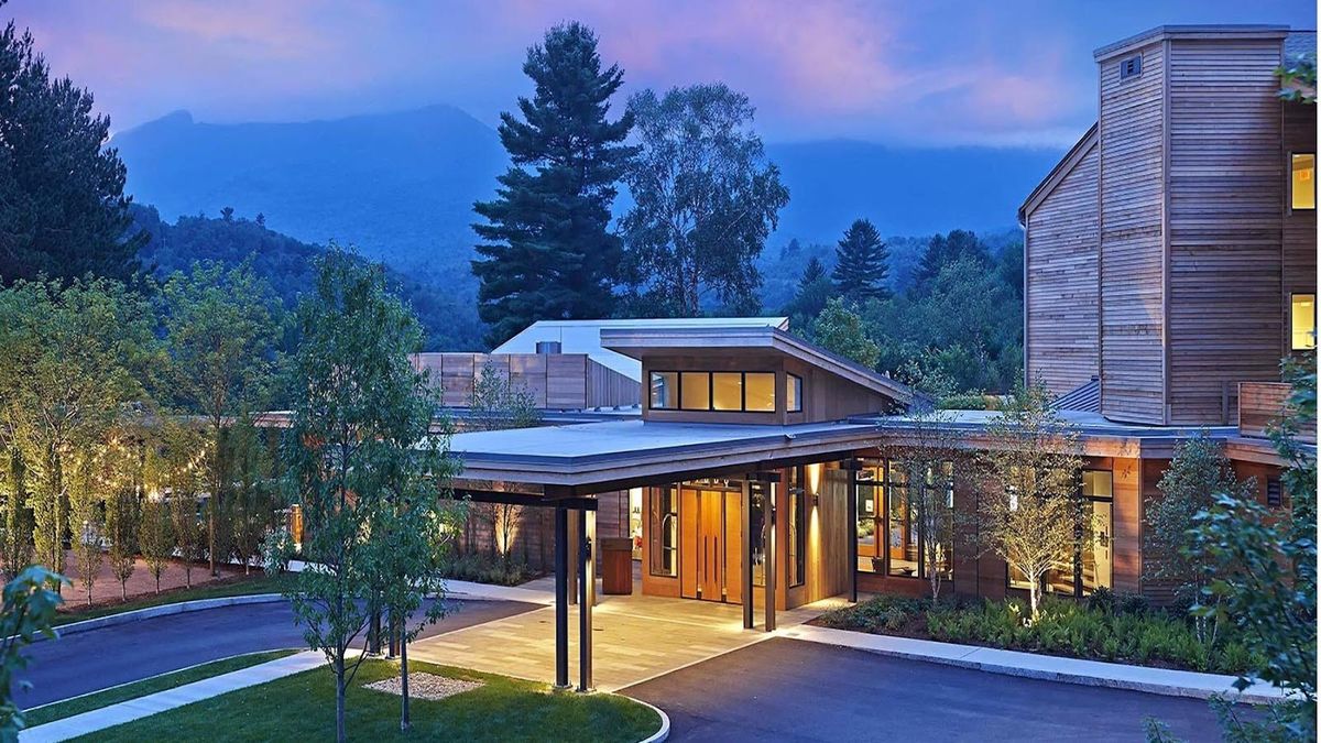 Trapp Family Lodge Stowe Vermont — von Trapp family resort with Austrian alpine architecture and mountain views