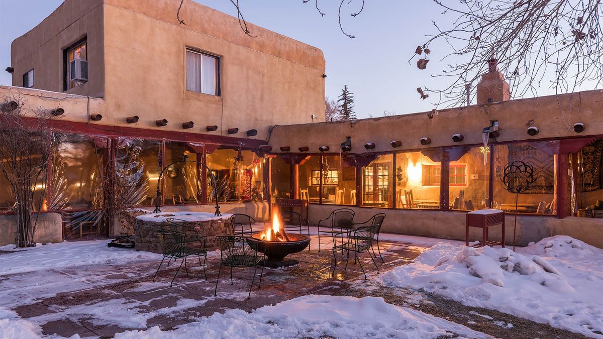 Sagebrush Inn Taos — 1929 historic Pueblo Revival hotel where Georgia O'Keeffe painted and stayed
