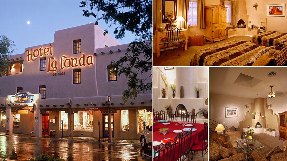 El Pueblo Lodge Taos — boutique 1953 adobe motor lodge with kiva fireplaces near Taos Plaza