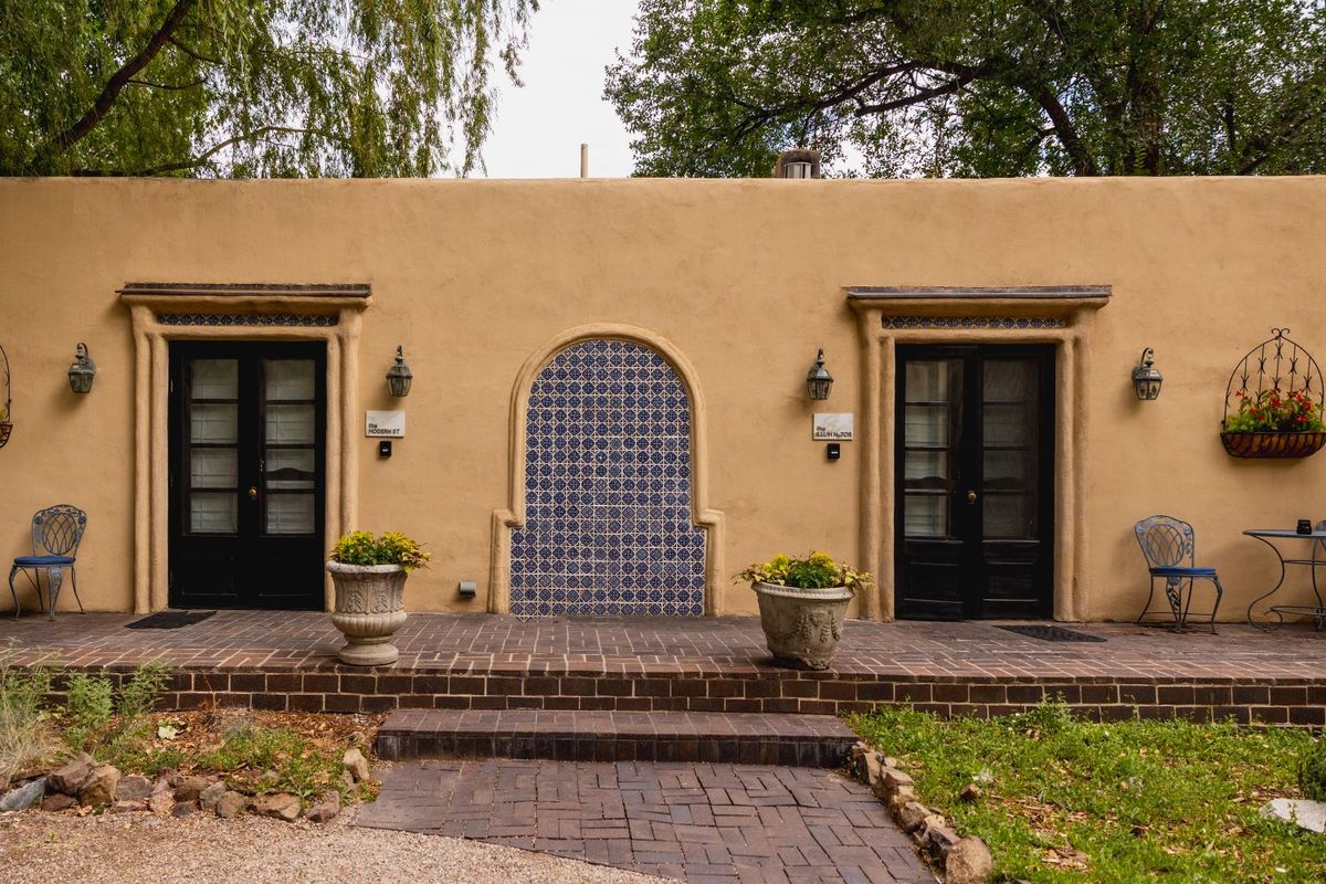 Mabel Dodge Luhan House Taos — 1810 historic adobe inn that hosted Georgia O'Keeffe, D.H. Lawrence, and Ansel Adams