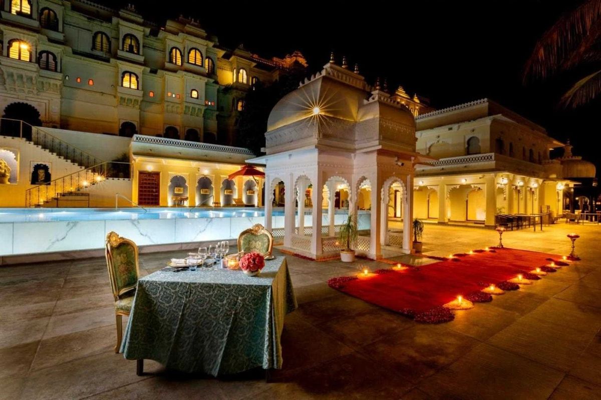 Shiv Niwas Palace — historic 1862 Maharana wing converted to 19 suite