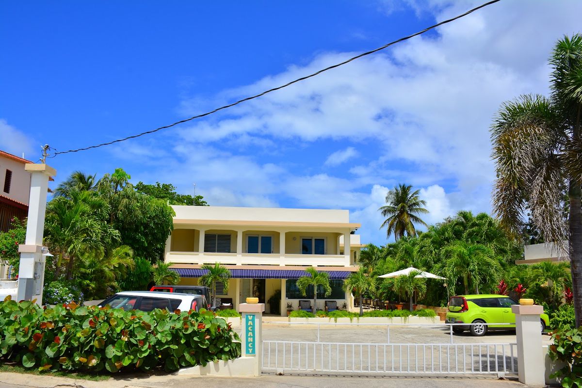 Treetops Vieques — wooden cottage hideaway set among mango trees above Esperanza