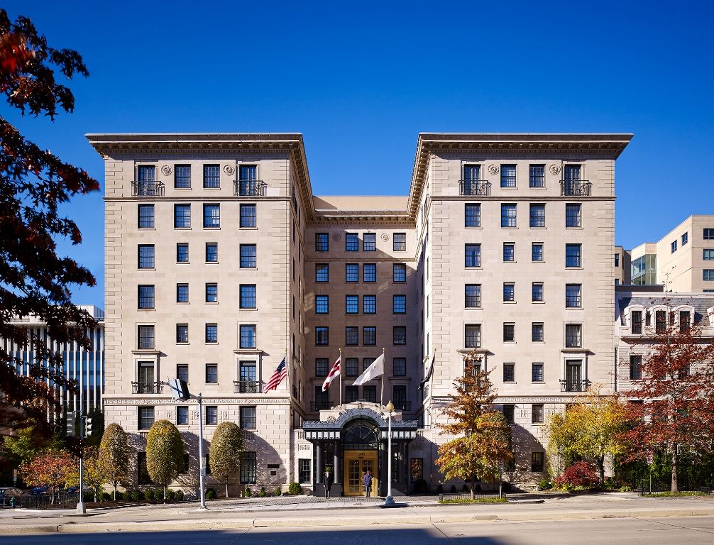 The Jefferson Washington DC Beaux-Arts boutique hotel near White House