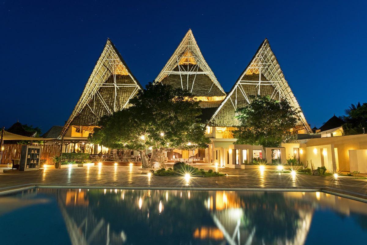 Kilindi Zanzibar — Elewana Collection adults only boutique resort with 15 white pavilion villas at Kendwa with infinity pool