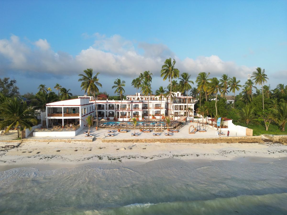 Tulia Zanzibar Unique Beach Resort — adults only luxury resort with 16 villas on Pongwe beach with private beach pavilions